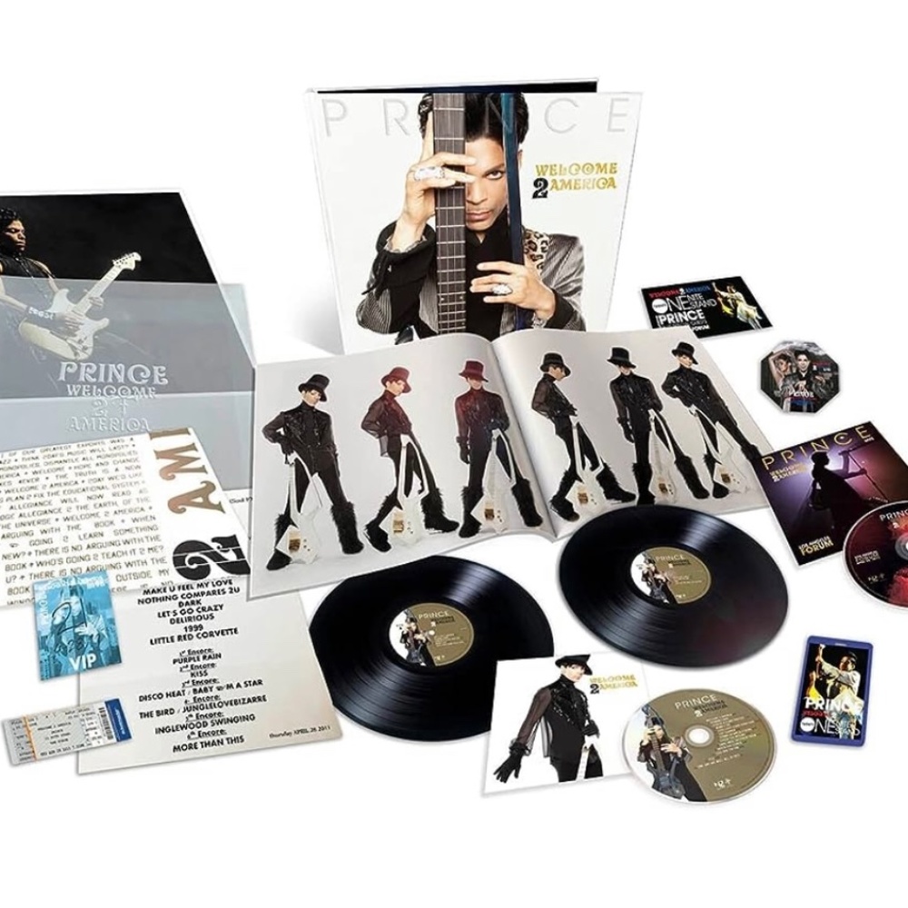 Prince, “Welcome 2 America” Deluxe Edition (Never Been Used)